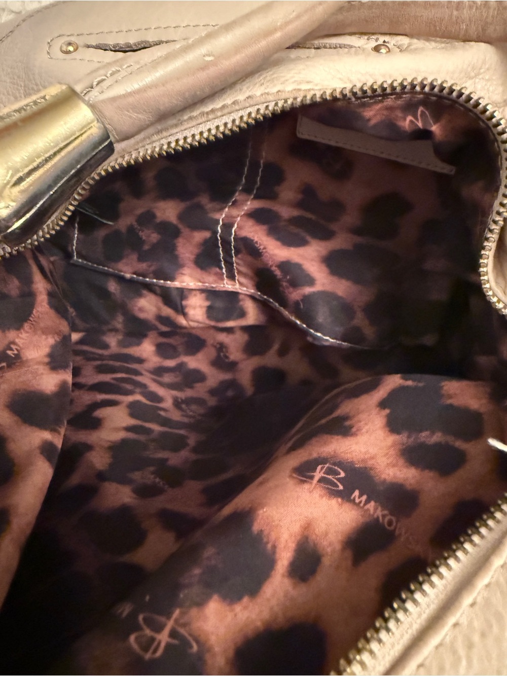 B. Makowsky Studded Slouchy Hobo Bag - Picture 9 of 10